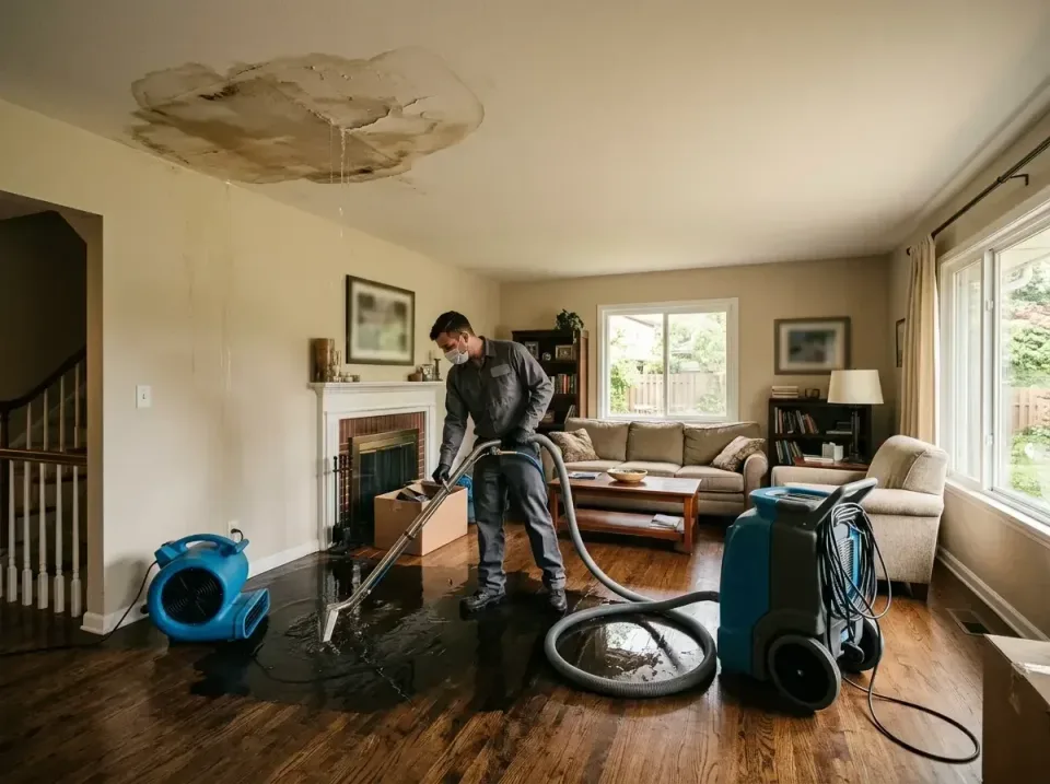 attic-pipe-burst-ceiling-drip-008 — frequently asked questions, Water Damage Restoration & Carpet Care in Lebanon, KY